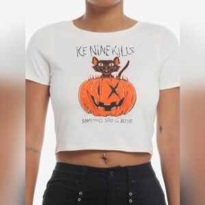 NWT Ice Nine Kills Crop Top